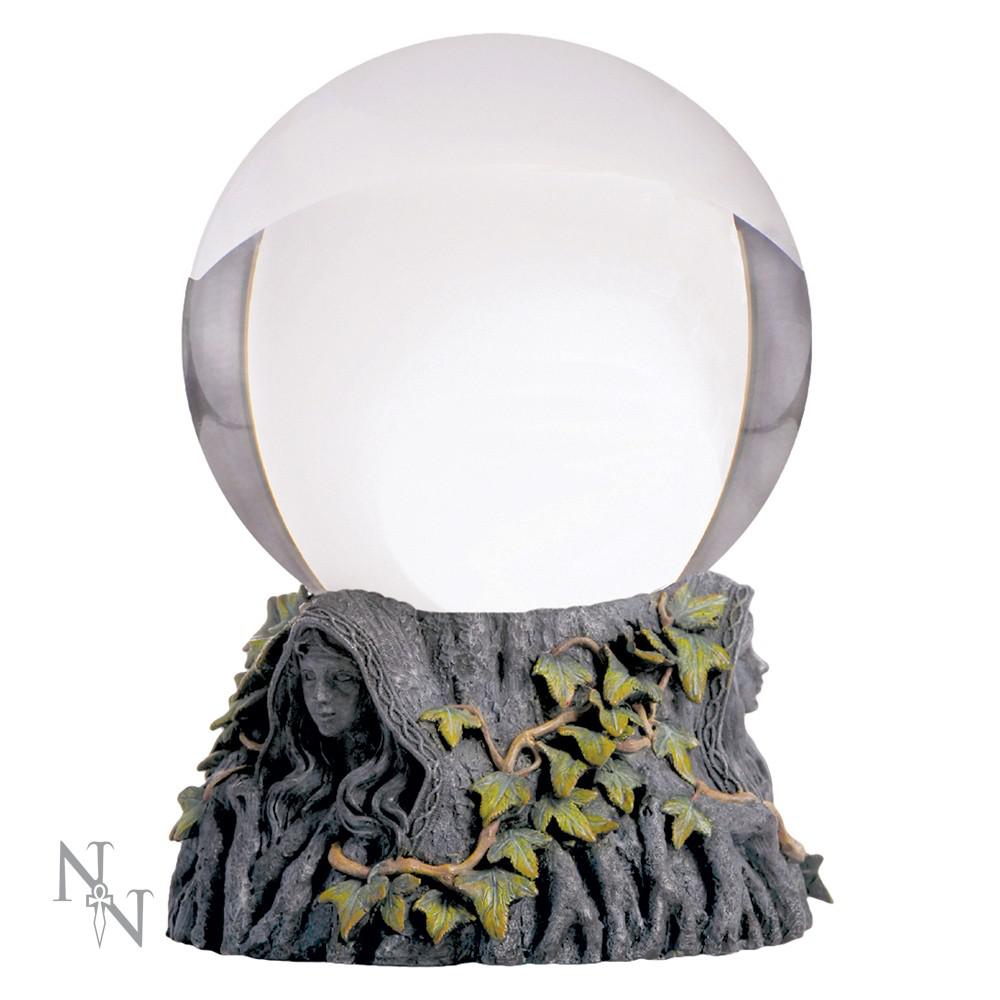 Nemesis Now - Maiden Mother Crone Kristallkugelhalter - Grau